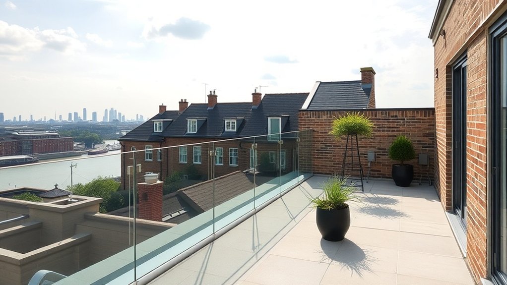 Frameless Glass Balustrades Swiss Cottage