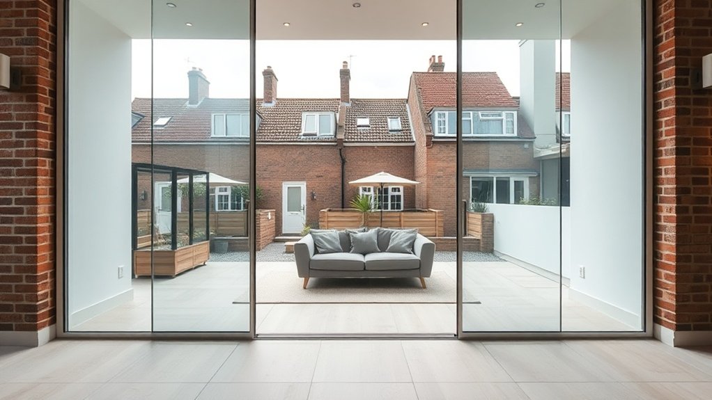 Frameless Glass Doors Swiss Cottage