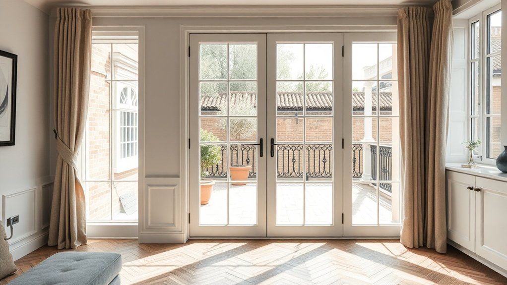French Door Glazing Swiss Cottage