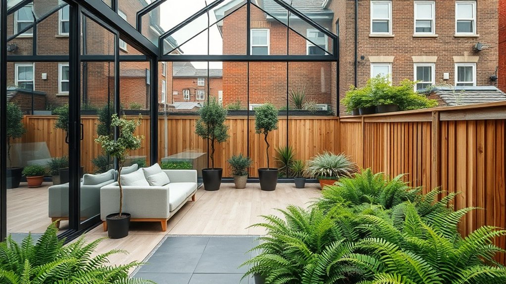 Garden Room Glazing Swiss Cottage