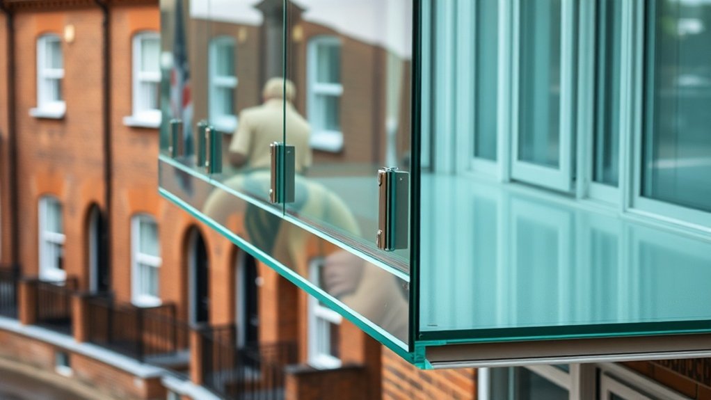 Glass Balcony Installation Swiss Cottage