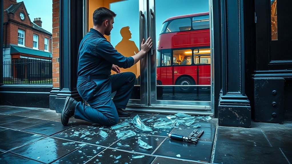 Glass Door Repair Swiss Cottage