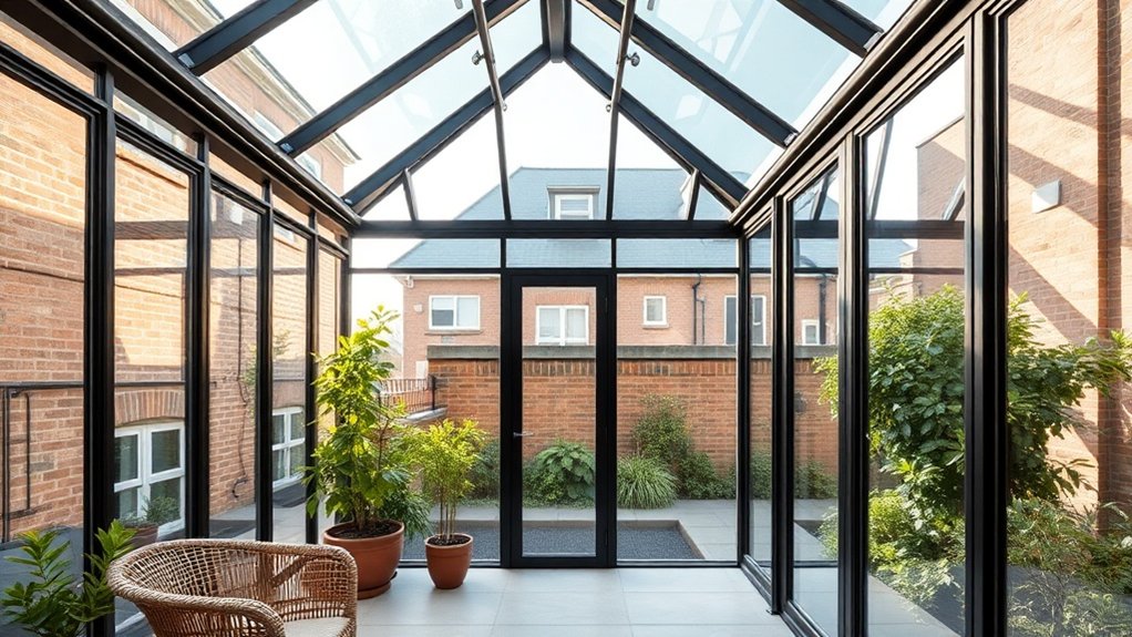 Orangery Glazing Swiss Cottage