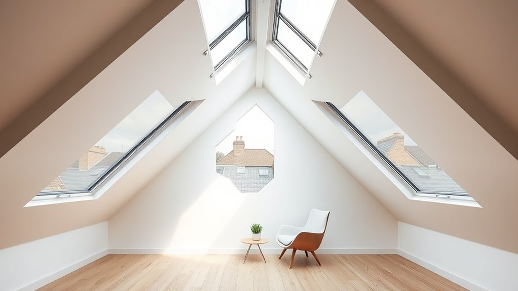 Pitched Roof Skylights Swiss Cottage