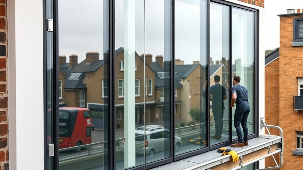 Polycarbonate to Glass Conversion Swiss Cottage