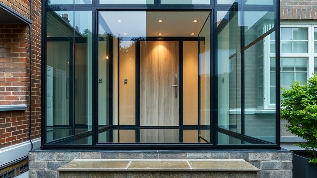 Porch Glazing Swiss Cottage