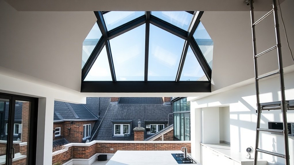 Roof Lantern Installation Swiss Cottage