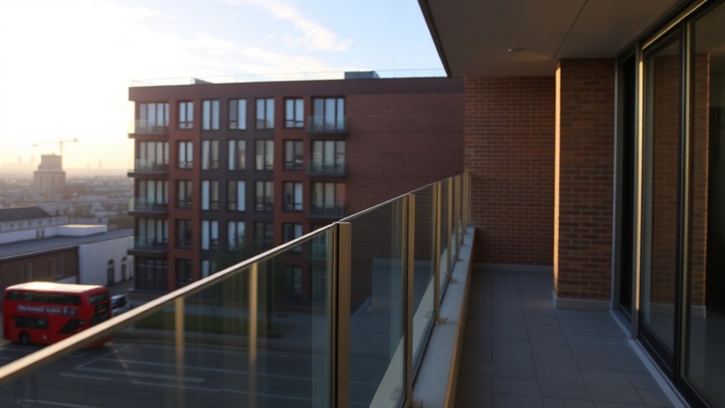 Semi-Frameless Balustrades Swiss Cottage