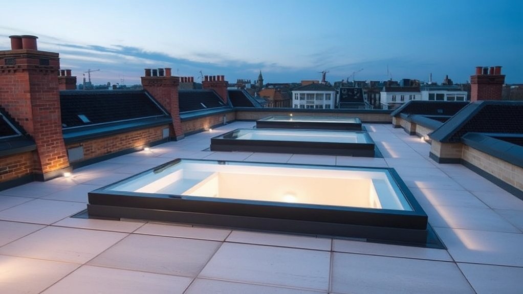 Walk-On Roof Lights Swiss Cottage