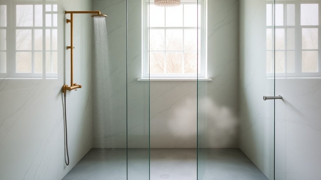 Wet Room Glass Panels Swiss Cottage