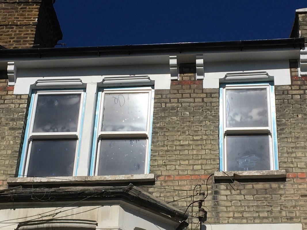 New uPVC sash windows fitted on Victorian terrace in Swiss Cottage
